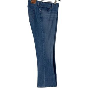 Womens Levis 415 Size 24W Plus Bootcut Jeans Classic Stretch EUC